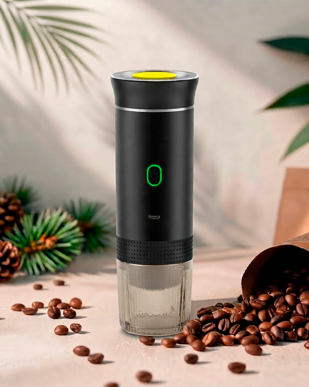 Cafetera Portátil Eléctrica 2 en 1