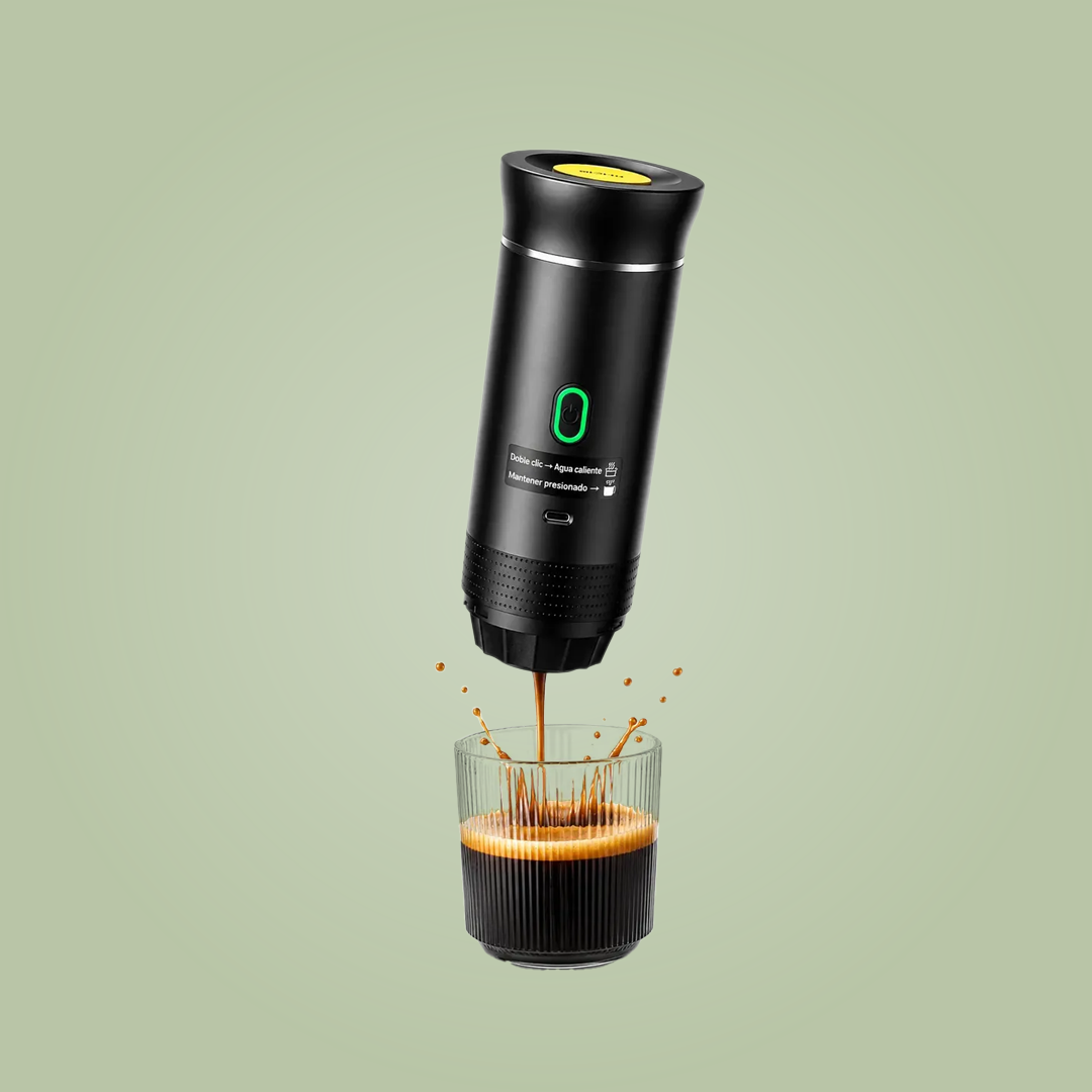 Cafetera Portátil Eléctrica 2 en 1